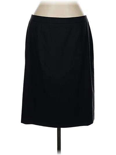 Pre-owned Halogen Formal Skirt In Black