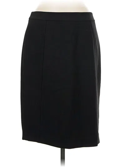 Pre-owned Halogen Formal Skirt In Black