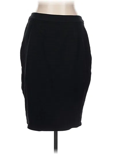 Pre-owned Halogen Formal Skirt In Black