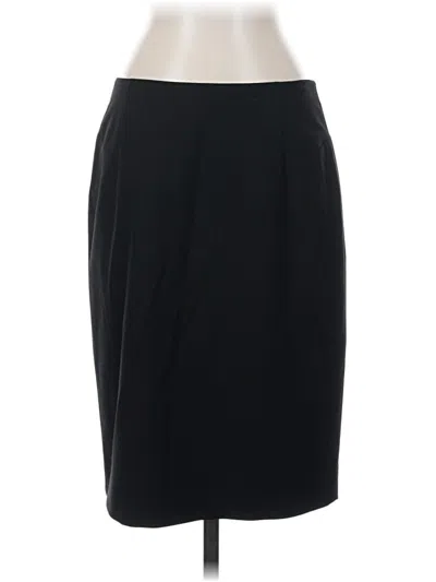 Pre-owned Halogen Formal Skirt In Black