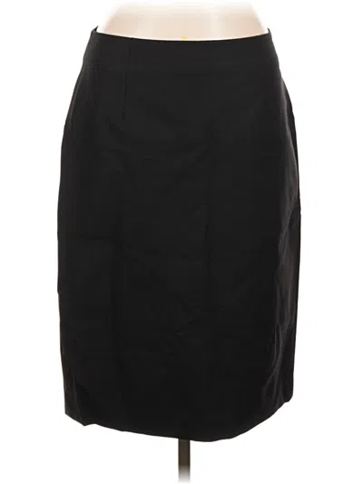 Pre-owned Halogen Formal Skirt In Black