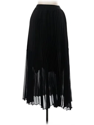 Pre-owned Halogen Formal Skirt In Black
