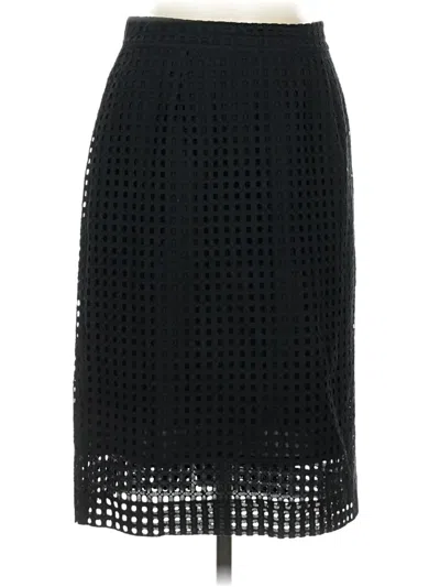 Pre-owned Halogen Formal Skirt In Black
