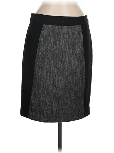Pre-owned Halogen Formal Skirt In Black