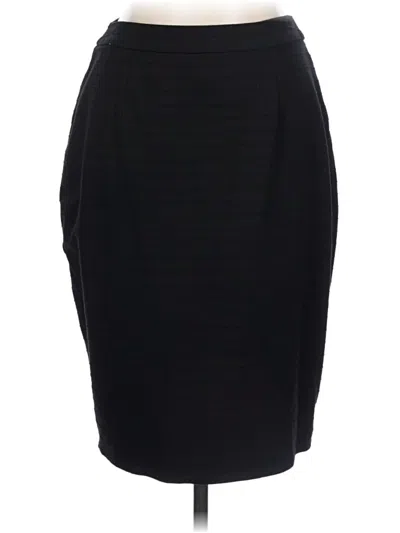 Pre-owned Halogen Formal Skirt In Black