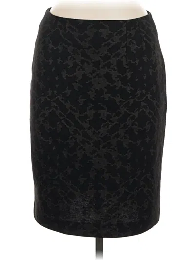 Pre-owned Halogen Formal Skirt In Black