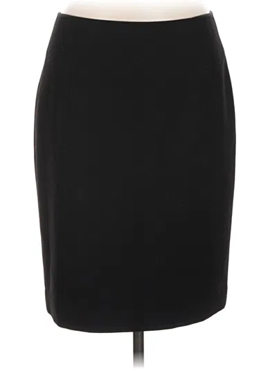 Pre-owned Halogen Formal Skirt In Black