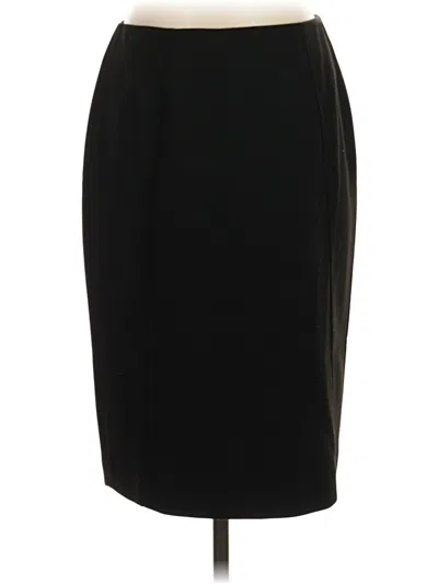 Pre-owned Halogen Formal Skirt In Black