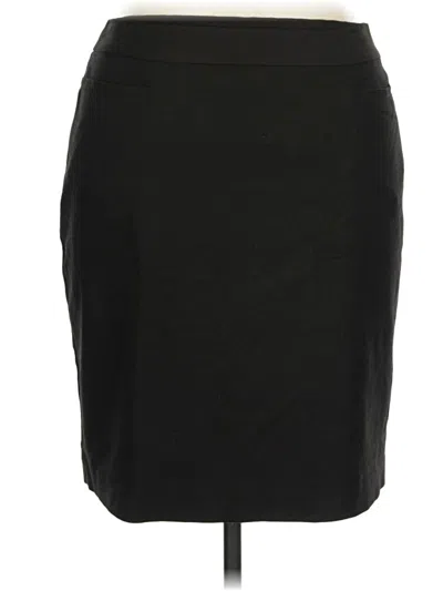 Pre-owned Halogen Formal Skirt In Black