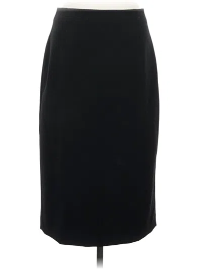 Pre-owned Halogen Formal Skirt In Black
