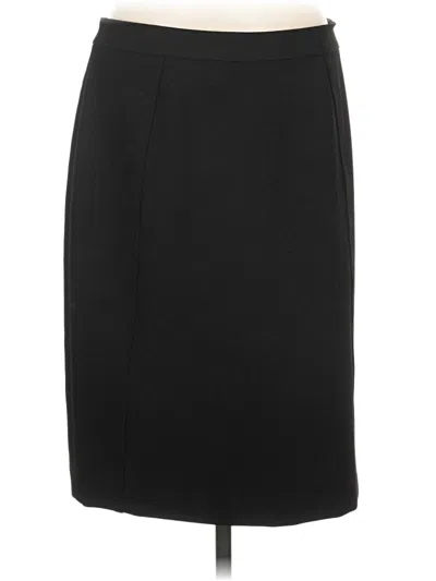 Pre-owned Halogen Formal Skirt In Black