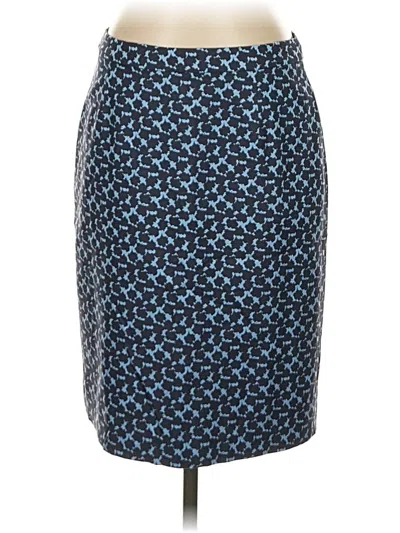 Pre-owned Halogen Formal Skirt In Blue