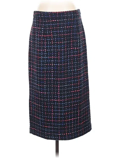 Pre-owned Halogen Formal Skirt In Blue