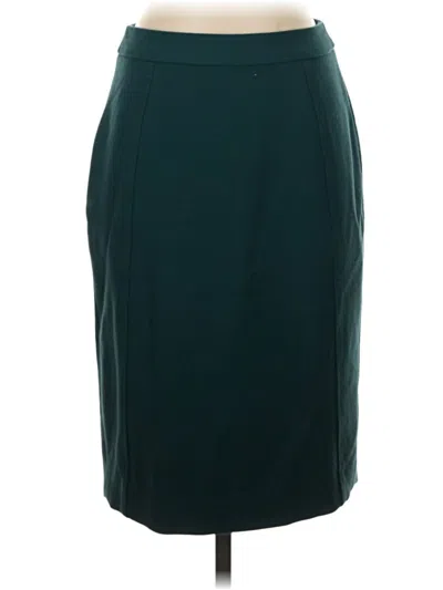 Pre-owned Halogen Formal Skirt In Blue