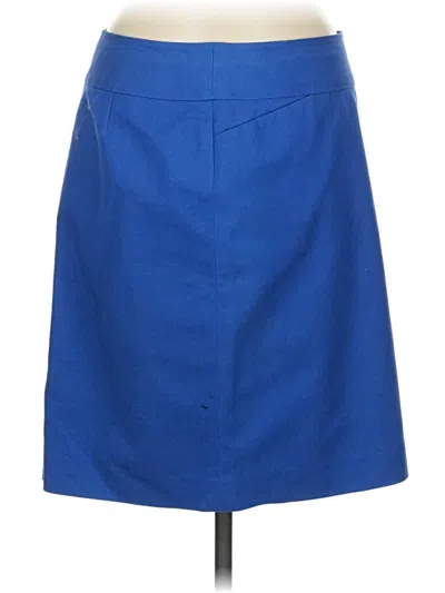 Pre-owned Halogen Formal Skirt In Blue