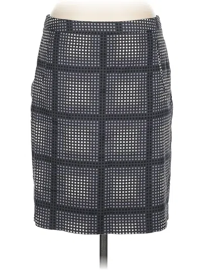 Pre-owned Halogen Formal Skirt In Gray