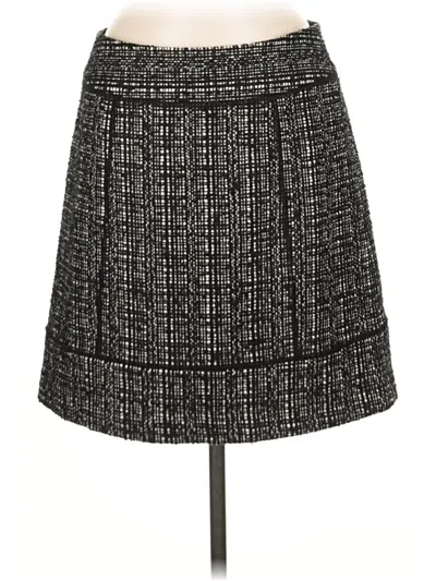 Pre-owned Halogen Formal Skirt In Gray