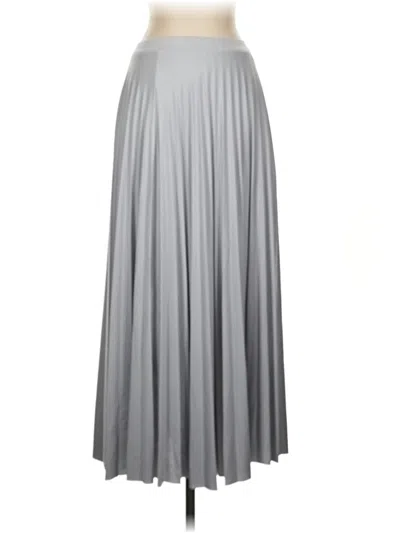 Pre-owned Halogen Formal Skirt In Gray