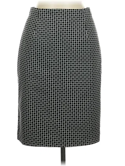 Pre-owned Halogen Formal Skirt In Gray