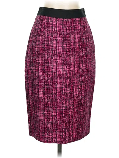 Pre-owned Halogen Formal Skirt In Pink