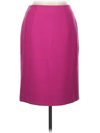 Pre-owned Halogen Formal Skirt In Pink