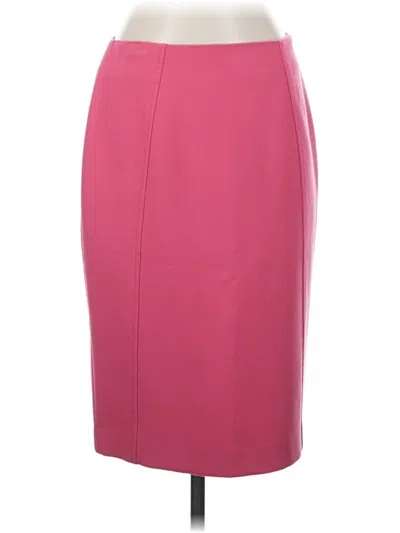 Pre-owned Halogen Formal Skirt In Pink