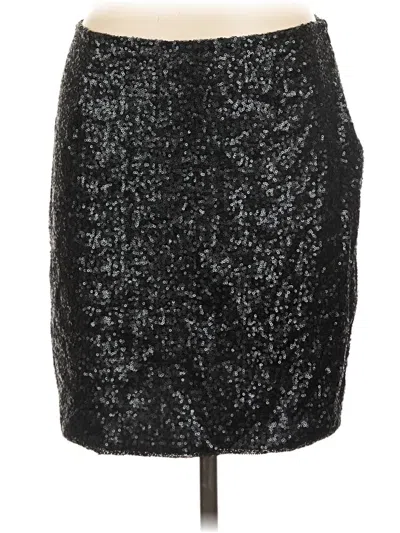 Pre-owned Halogen Formal Skirt In Silver