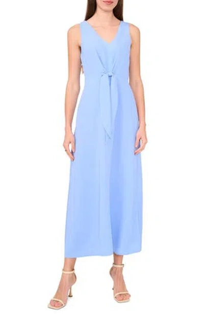 Halogen ® Front Tie Maxi Dress In Della Blue