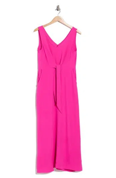 Halogen ® Front Tie Maxi Dress In Pink