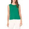 Halogen ® Gathered Neck Sleeveless Shell In Green