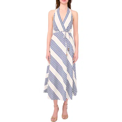 Halogen ® Halter Faux Wrap Midi Dress In Multi