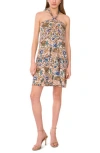 Halogen ® Halter Minidress In Multi