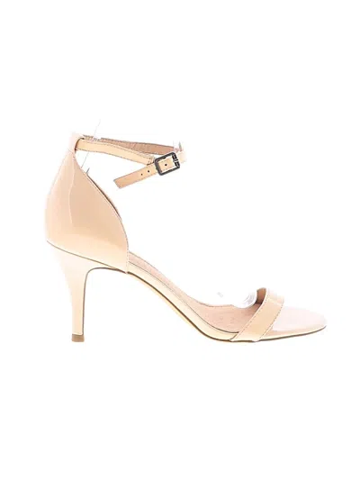 Pre-owned Halogen Heels In Brown