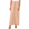 Halogen ® High Waist Crinkle Wrap Pants In Brown