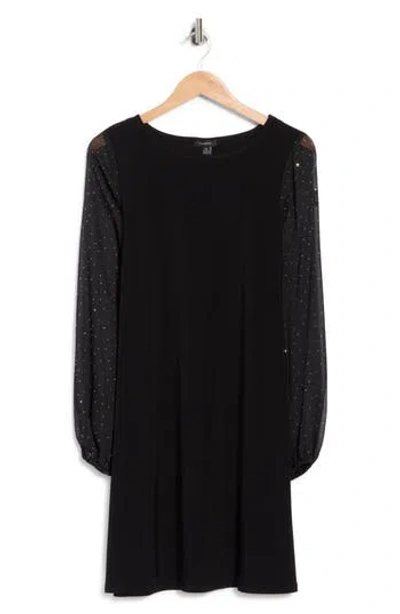 Halogen ® Ity Long Sleeve Dress In Brown