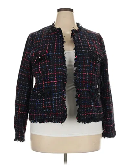 Pre-owned Halogen Jacket In Blue