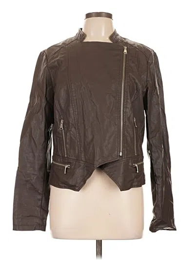 Pre-owned Halogen Jacket In Brown
