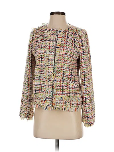 Pre-owned Halogen Jacket In Gold