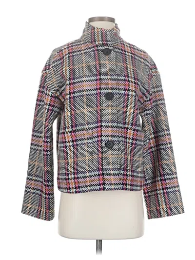 Pre-owned Halogen Jacket In Gray