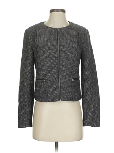 Pre-owned Halogen Jacket In Gray