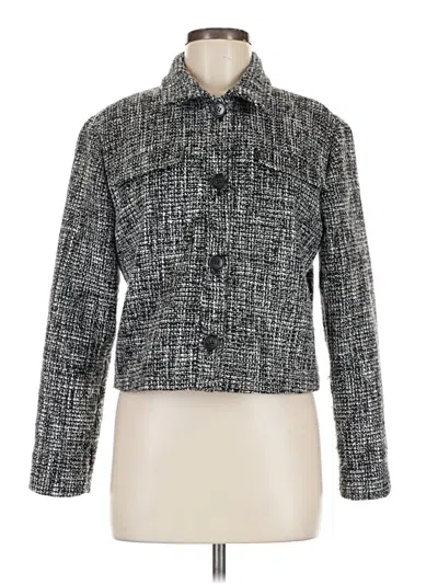 Pre-owned Halogen Jacket In Gray