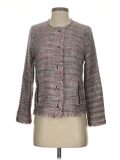 Pre-owned Halogen Jacket In Gray