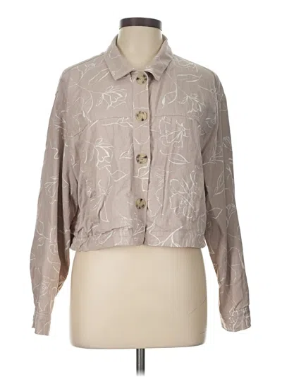 Pre-owned Halogen Jacket In Gray