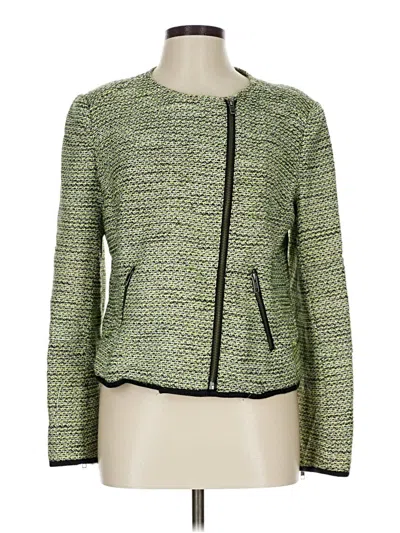 Pre-owned Halogen Jacket In Green