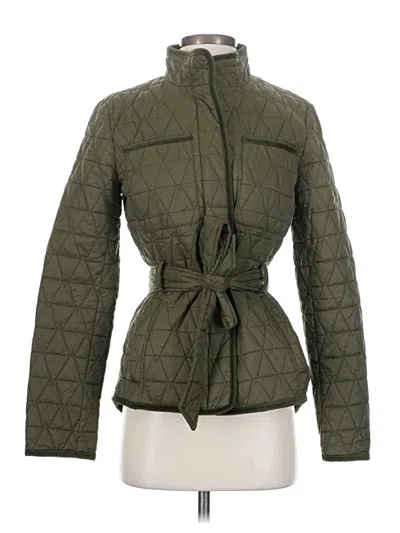 Pre-owned Halogen Jacket In Green