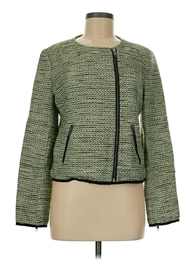 Pre-owned Halogen Jacket In Green