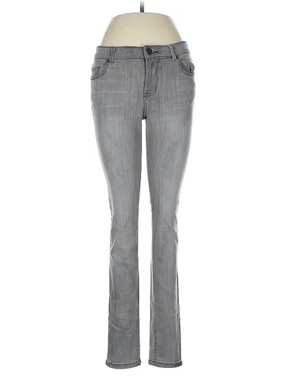 Pre-owned Halogen Jeans In Gray