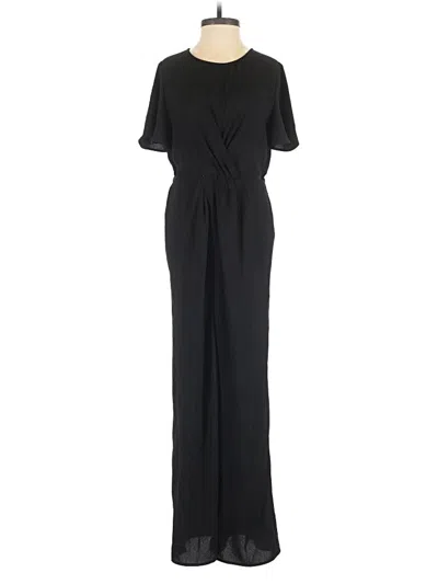 Pre-owned Halogen Jumpsuit In Black