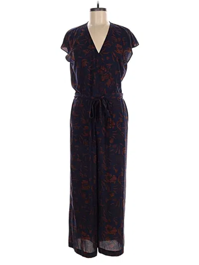Pre-owned Halogen Jumpsuit In Blue