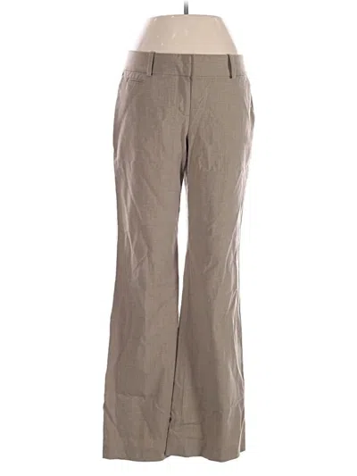Pre-owned Halogen Khaki Pant In Tan
